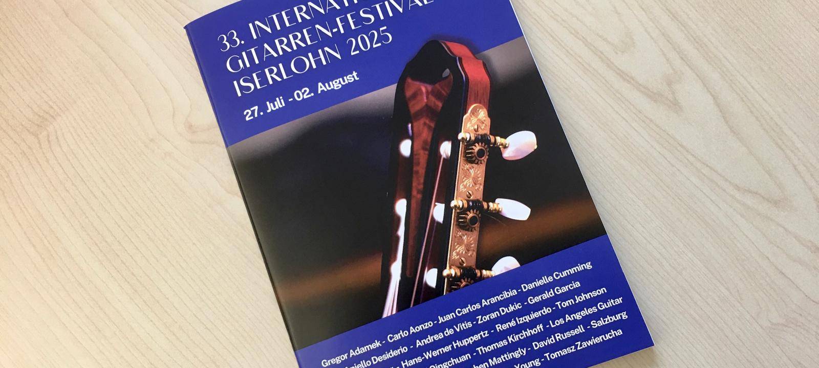 Internationales Gitarrenfestival Iserlohn startet