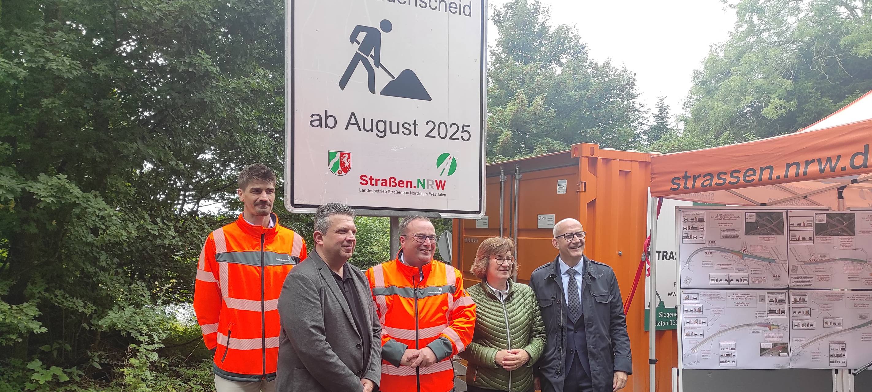 NRW-Verkehrsminister in Lüdenscheid
