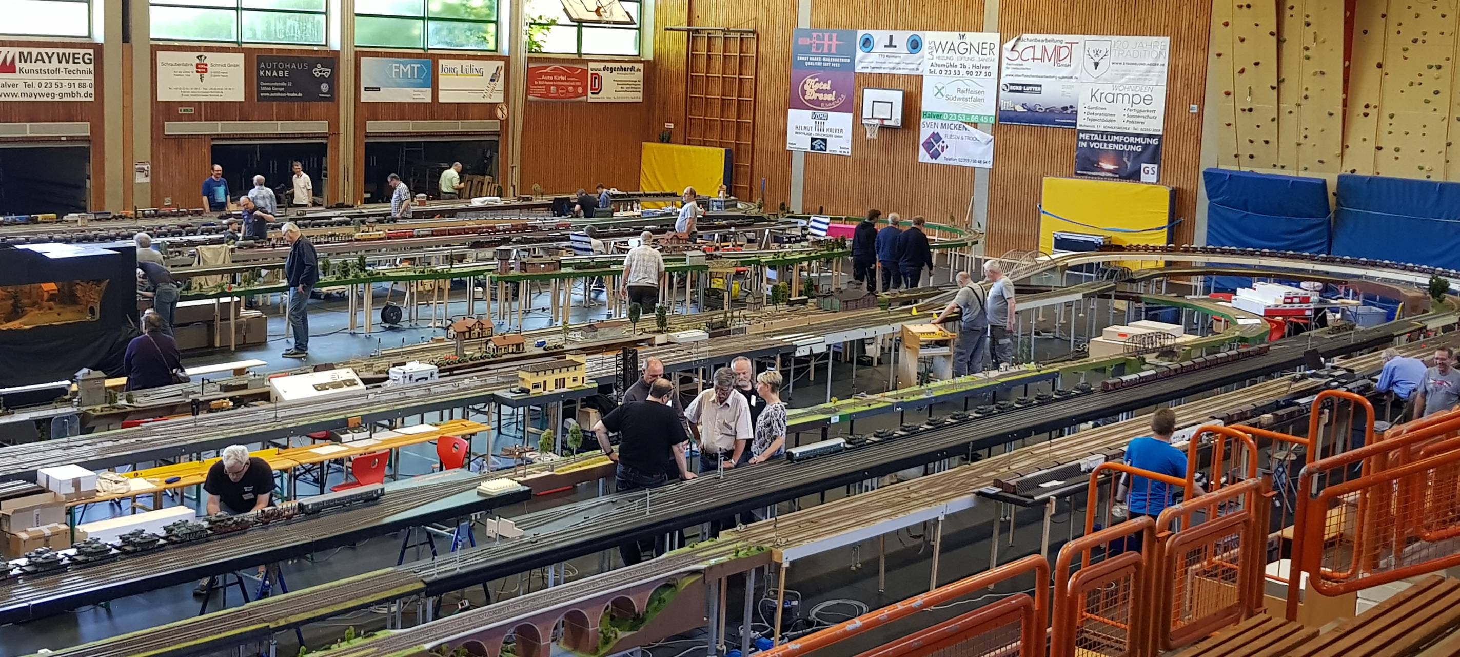 Modelleisenbahnen in Halver