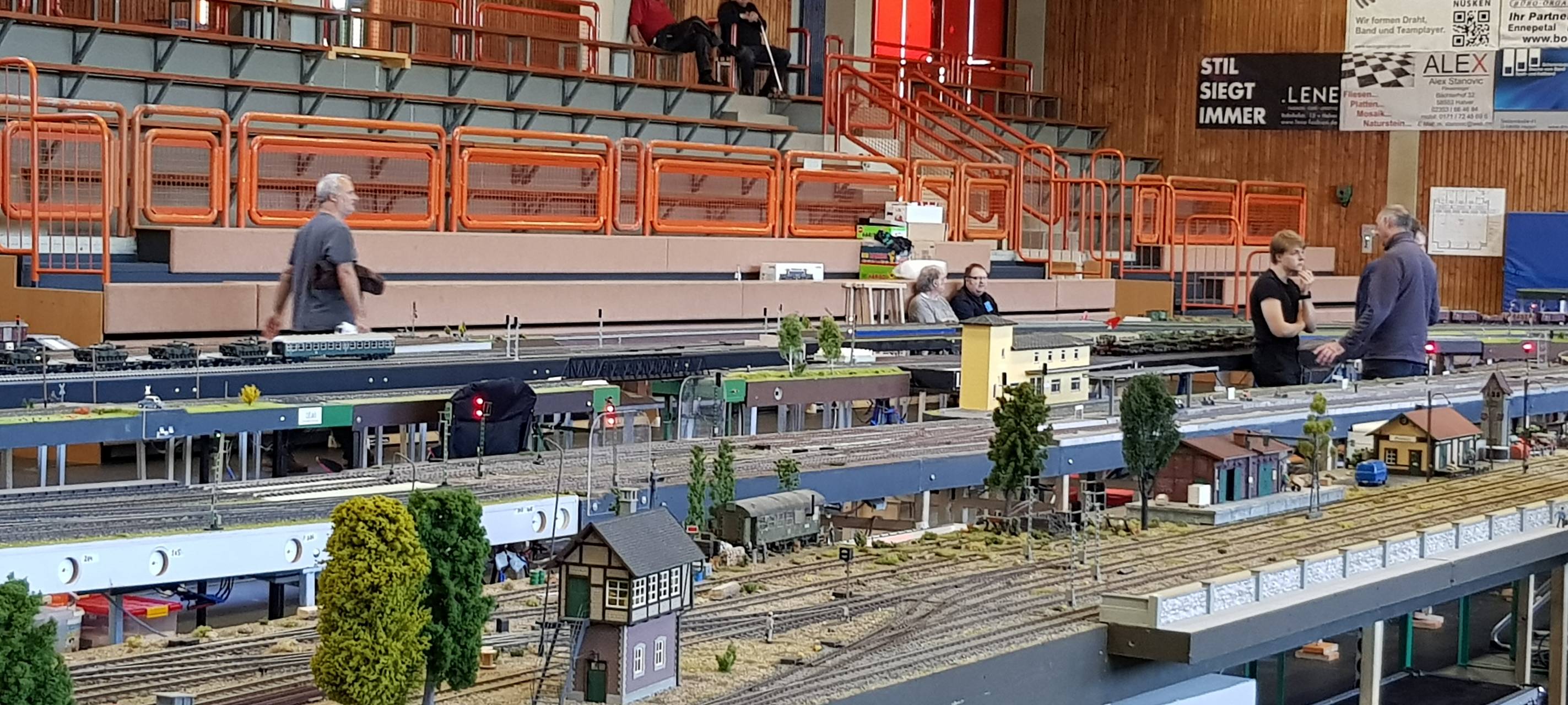Modelleisenbahnen in Halver