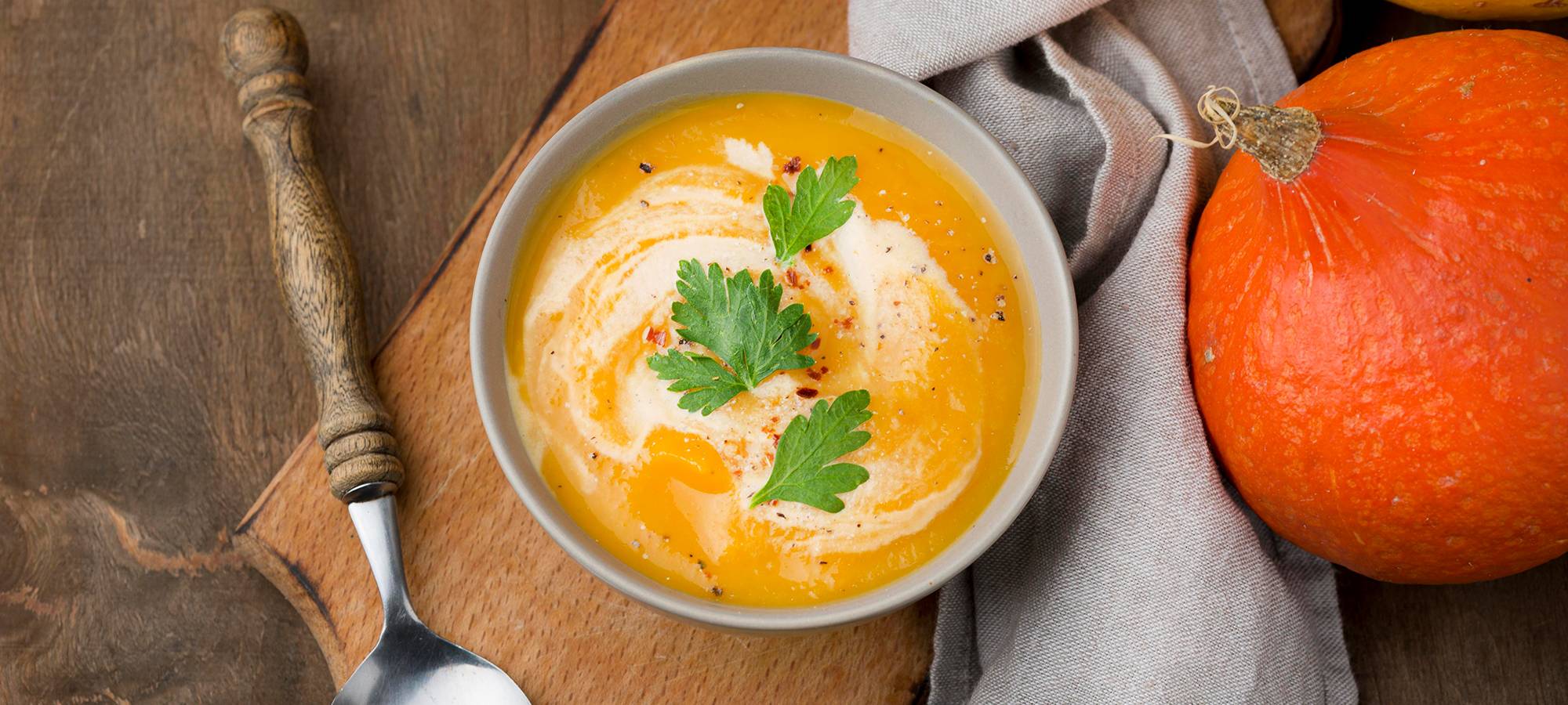 Kürbissuppe