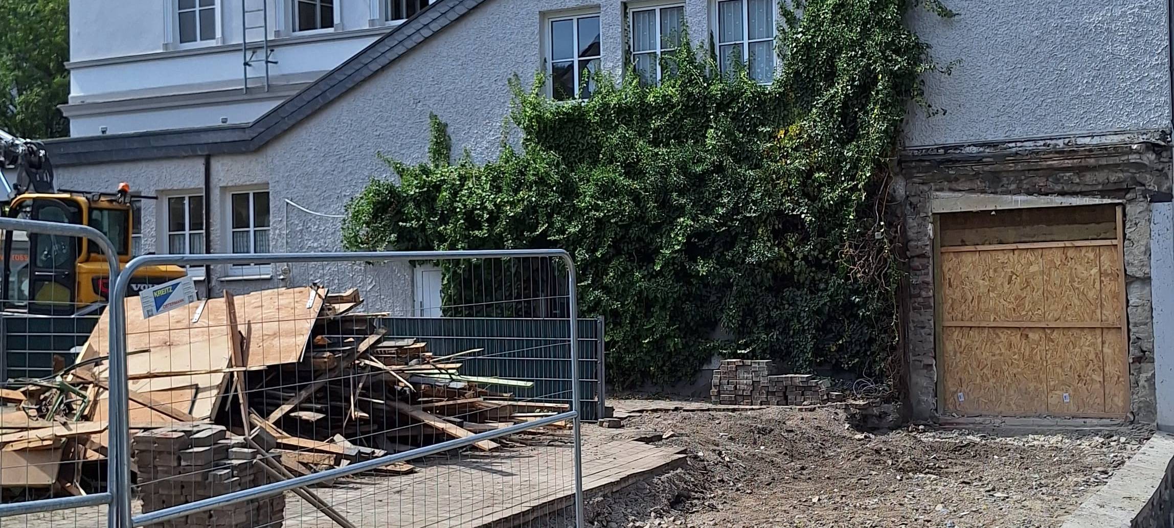 Umbau des Hotels "Zur Post" in Schalksmühle geht weiter