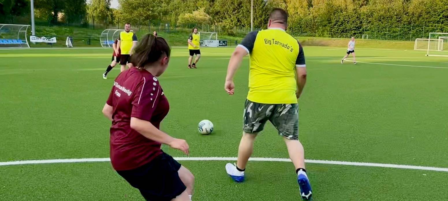 Eine Mannschaft mit Gewicht: Die Big Tornados