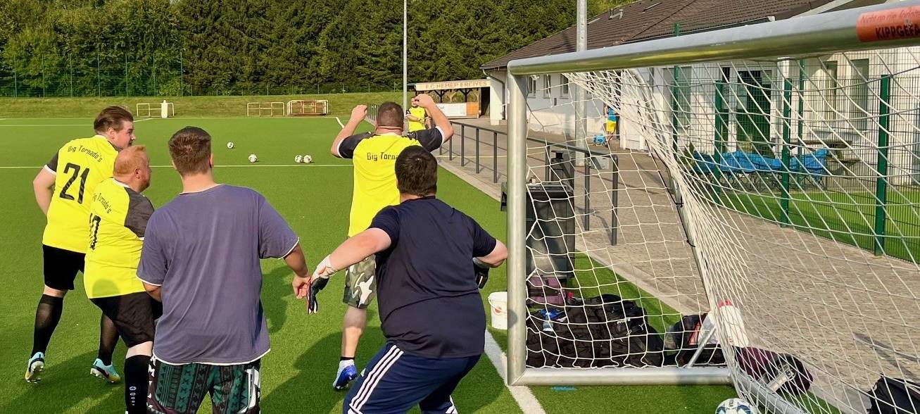 Eine Mannschaft mit Gewicht: Die Big Tornados