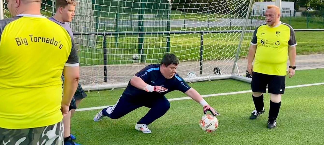 Eine Mannschaft mit Gewicht: Die Big Tornados