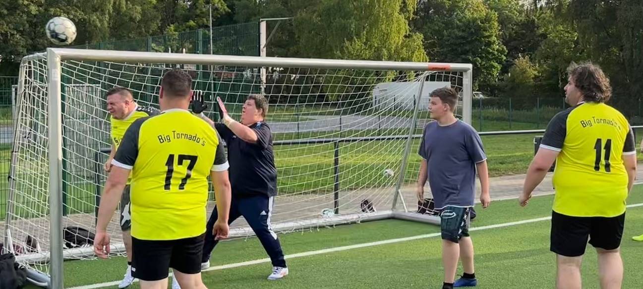 Eine Mannschaft mit Gewicht: Die Big Tornados