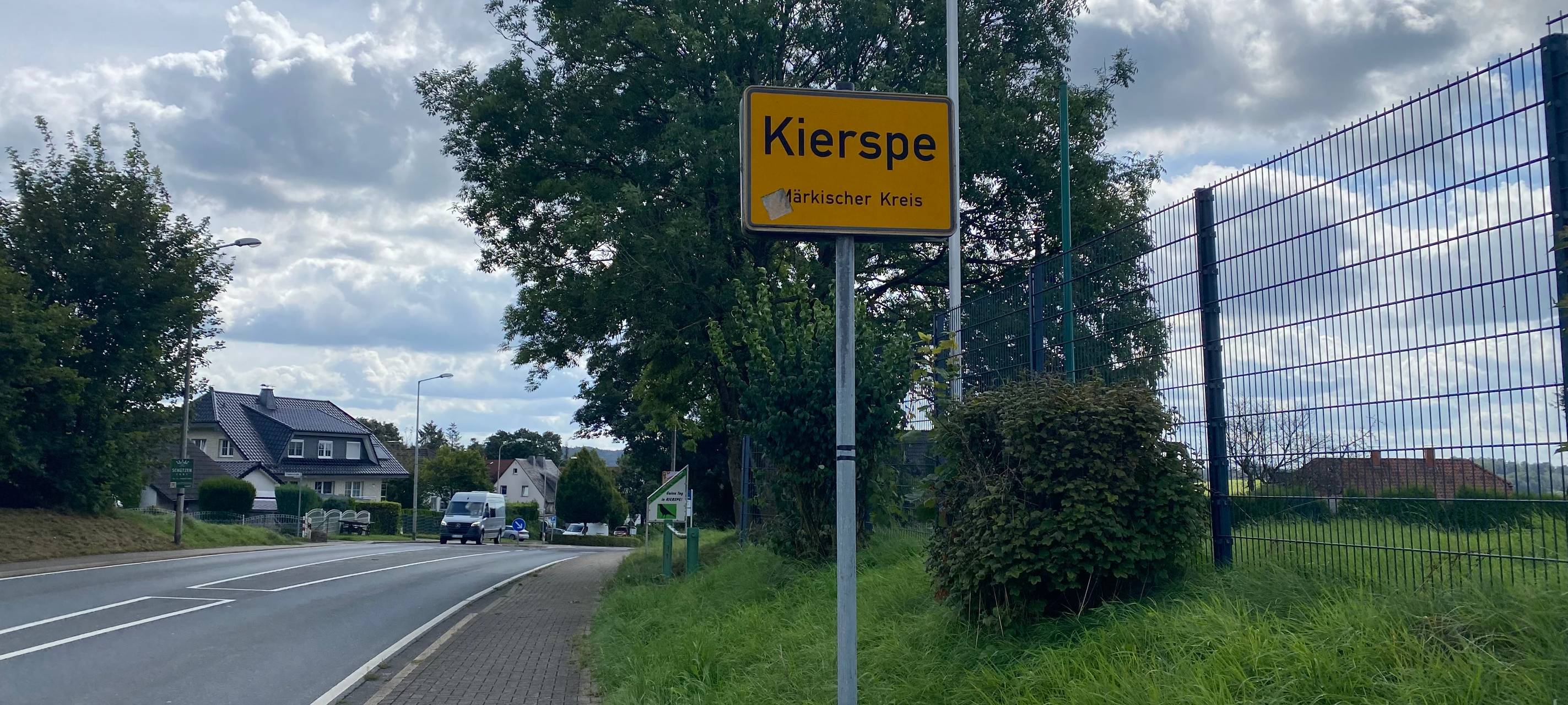 Kiersper Ortseingangsschild bereits vier Mal gestohlen