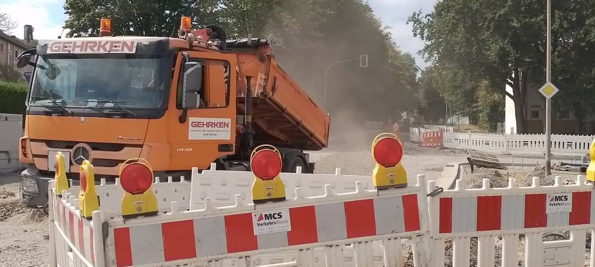 Erster Meilenstein an Großbaustelle Zeppelinstraße Hemer
