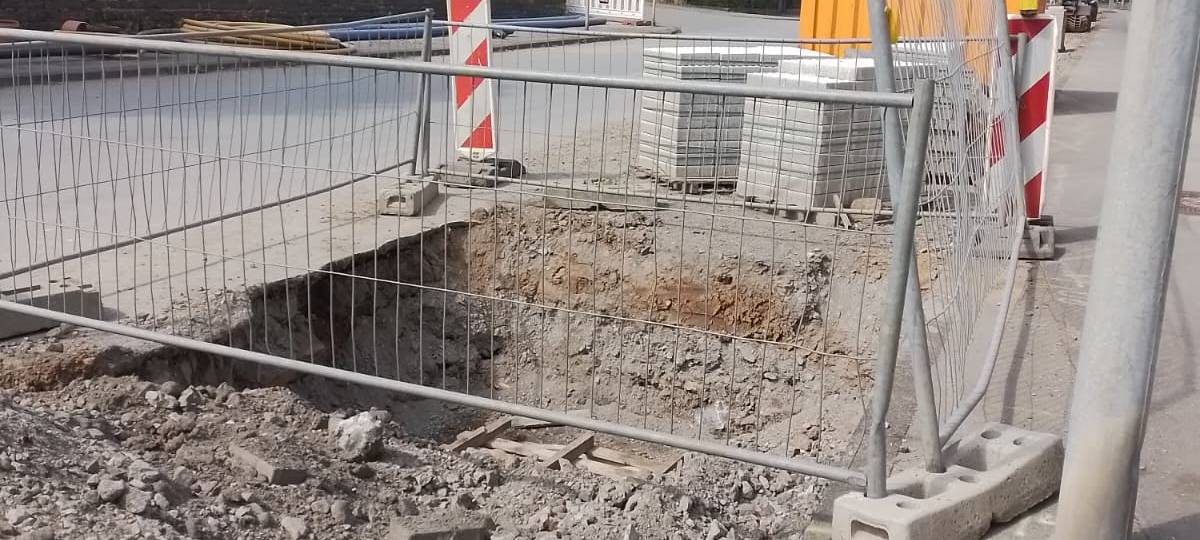 Erster Meilenstein an Großbaustelle Zeppelinstraße Hemer