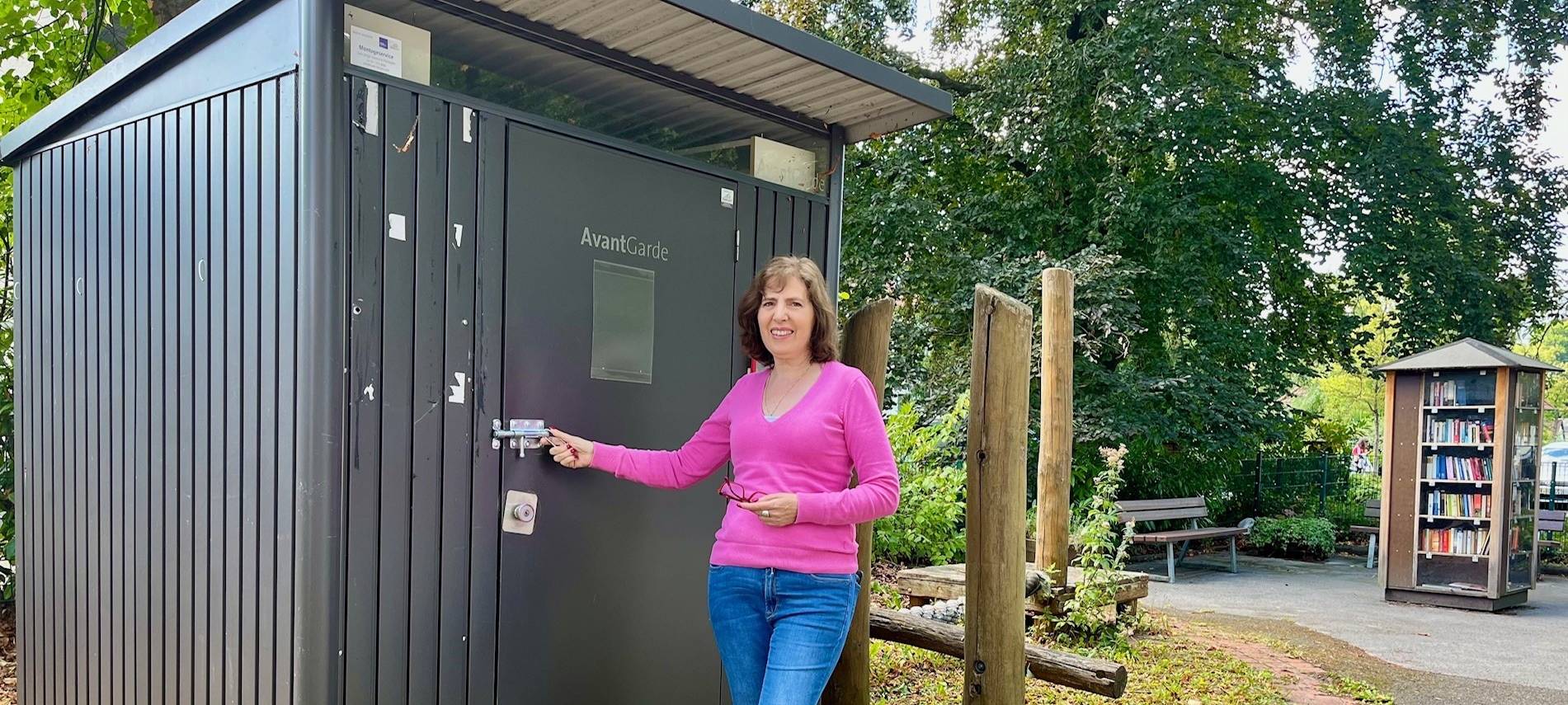 Tauschhütte für Dekoartikel