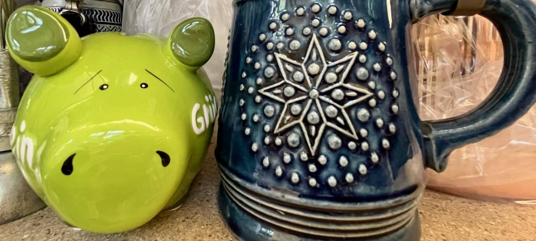 Tauschhütte für Dekoartikel