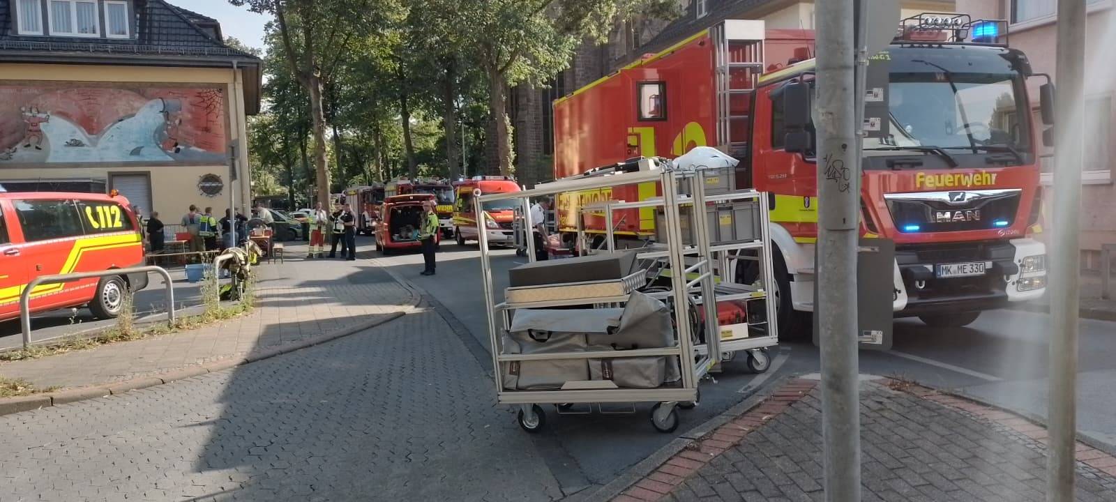 Entwarnung nach ABC Einsatz am Rathaus in Menden