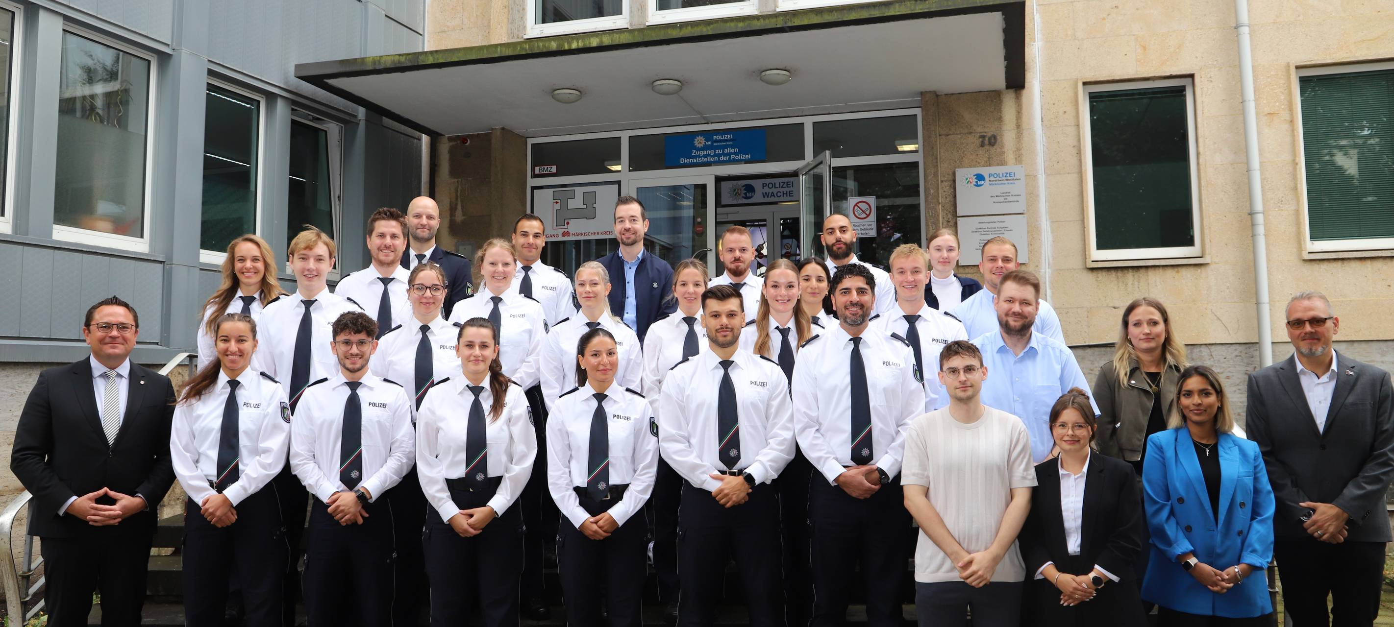 Verstärkung für die Polizei im Märkischen Kreis