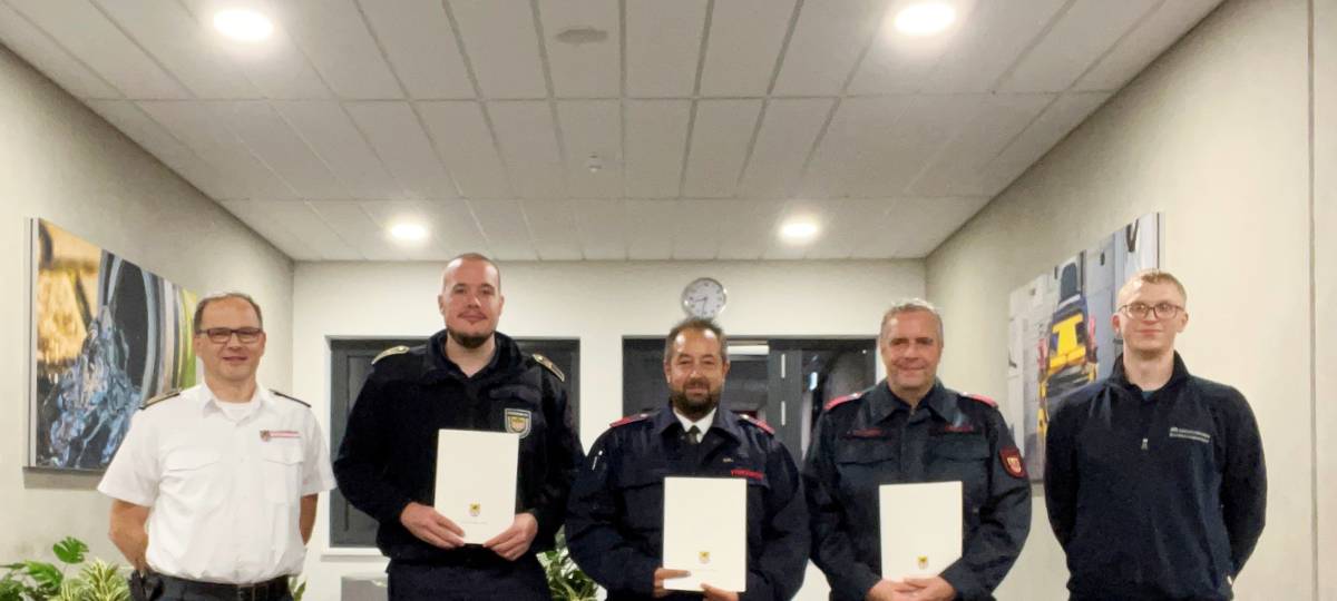 Neue Koordinatoren für Feuerwehr-Seelsorge im Märkischen Kreis