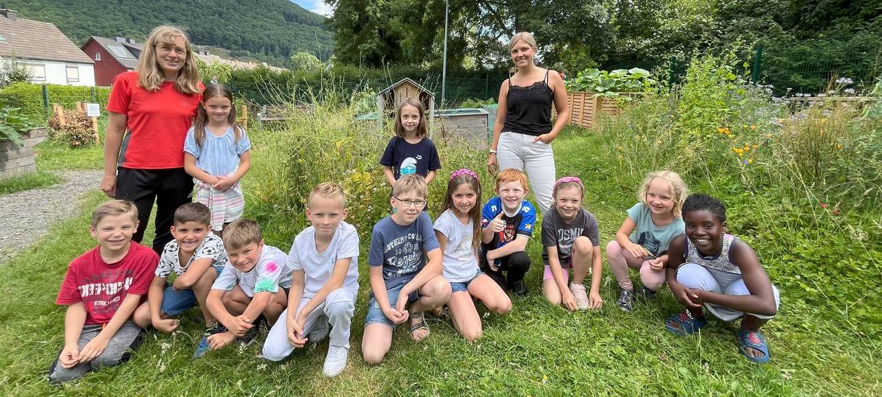 Plettenberg: Grundschule Eschen gewinnt Preis für ihren Schulgarten