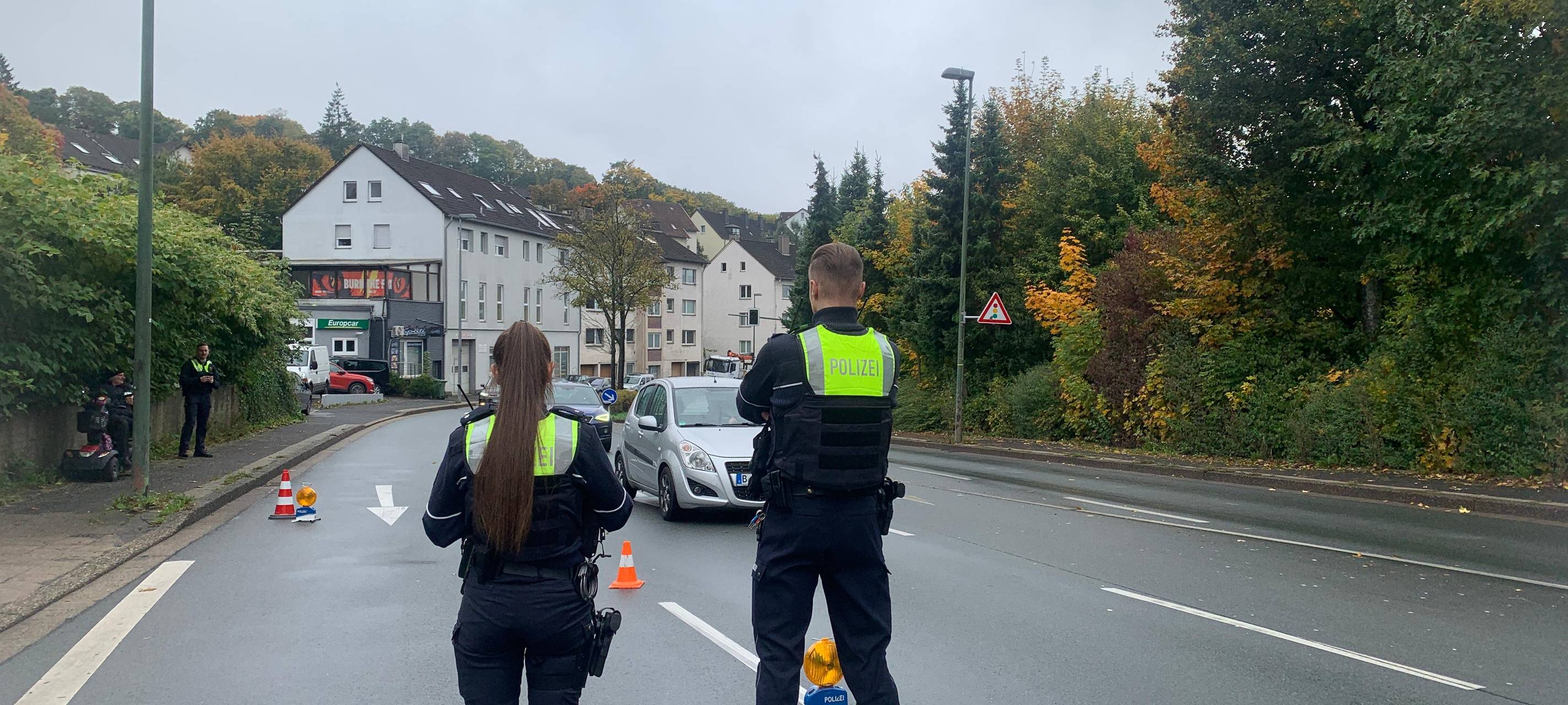 Die Polizei im MK kontrolliert auf den Straßen besonders nach Handys.