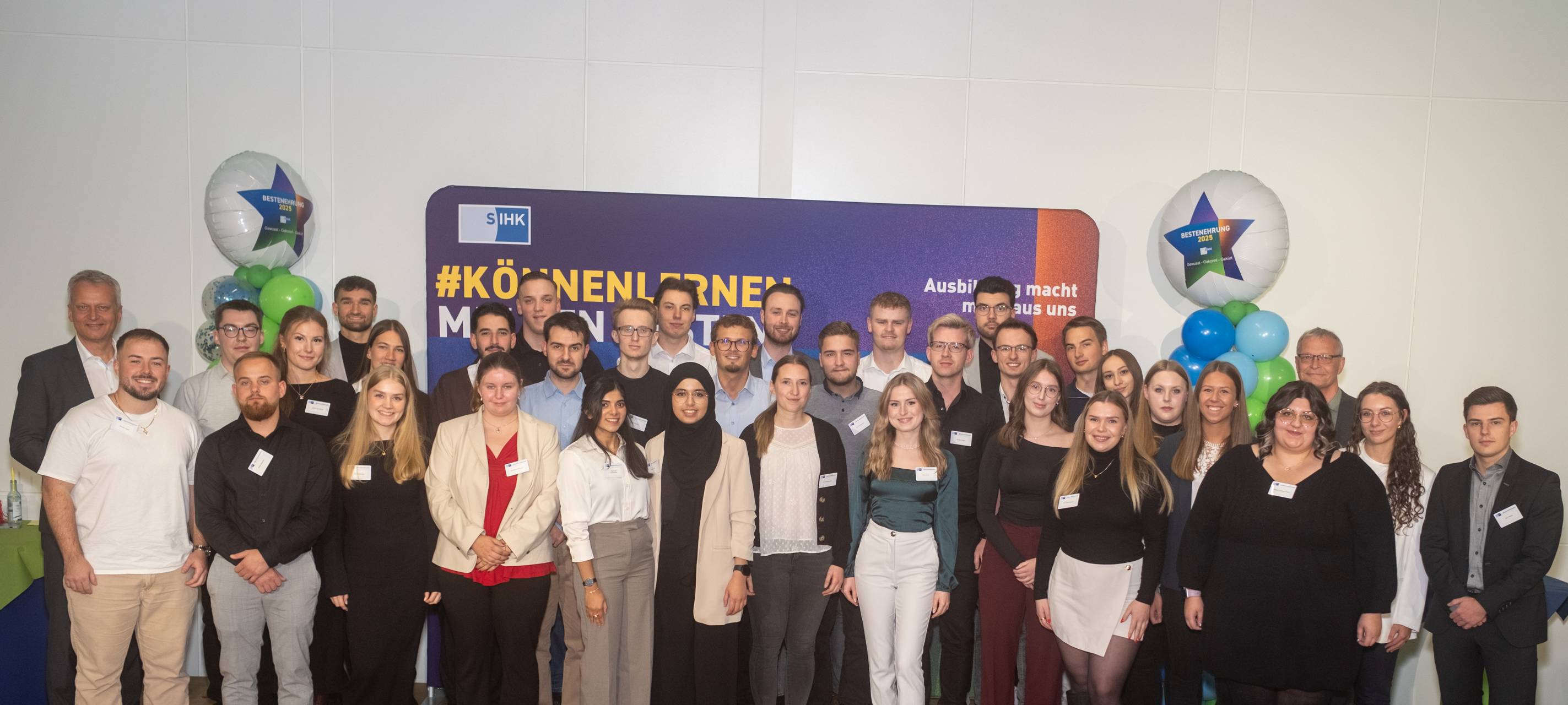 Bestenehrung der Azubis aus dem südlichen Märkischen Kreis.