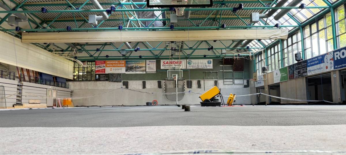 Sanierung der Kreissporthalle in Menden: Fertigstellung Anfang 2026