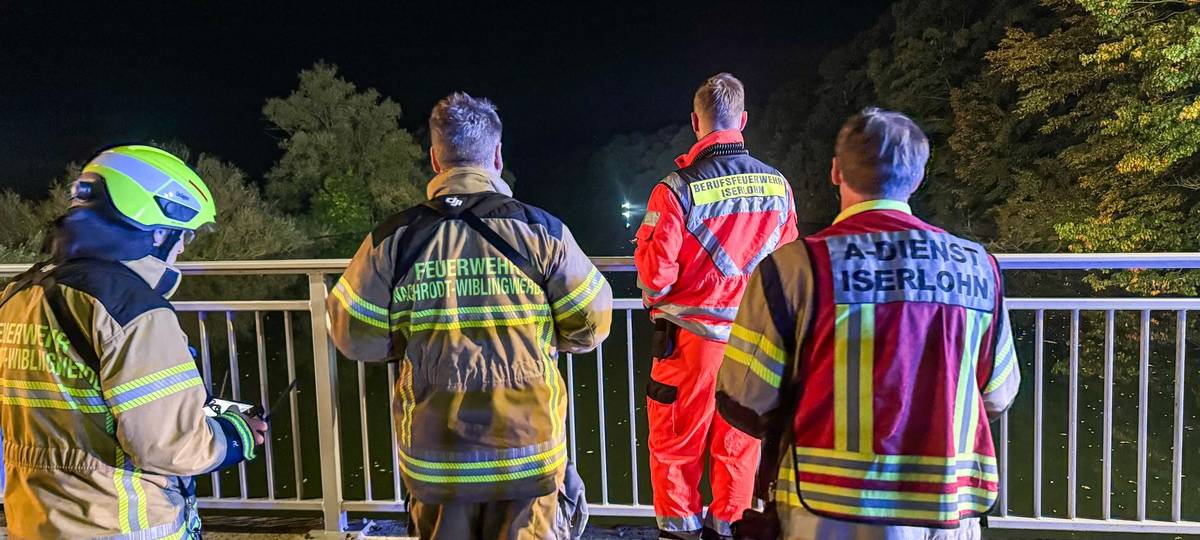 Mann ertrinkt in der Ruhr bei Iserlohn: Polizei geht von Unglück aus