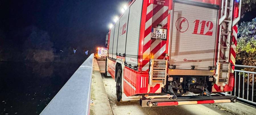 Mann ertrinkt in der Ruhr bei Iserlohn: Polizei geht von Unglück aus