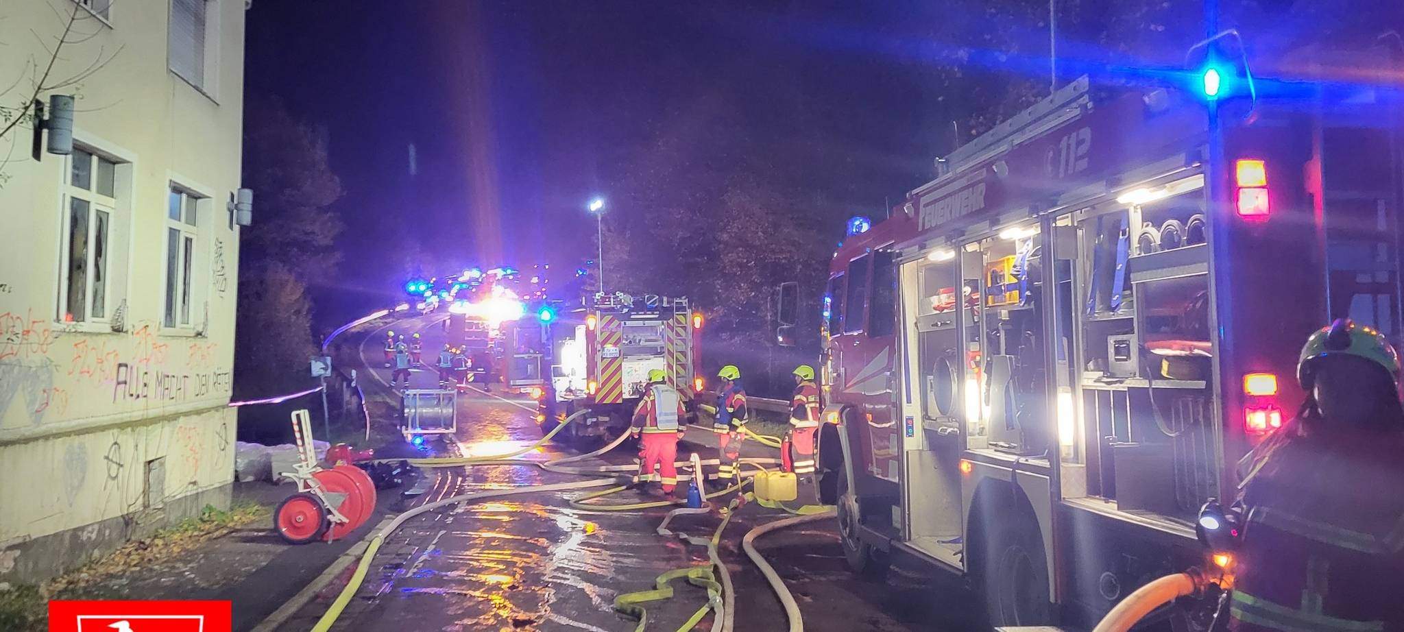 Gefahrguteinsatz in Kierspe an Halloween