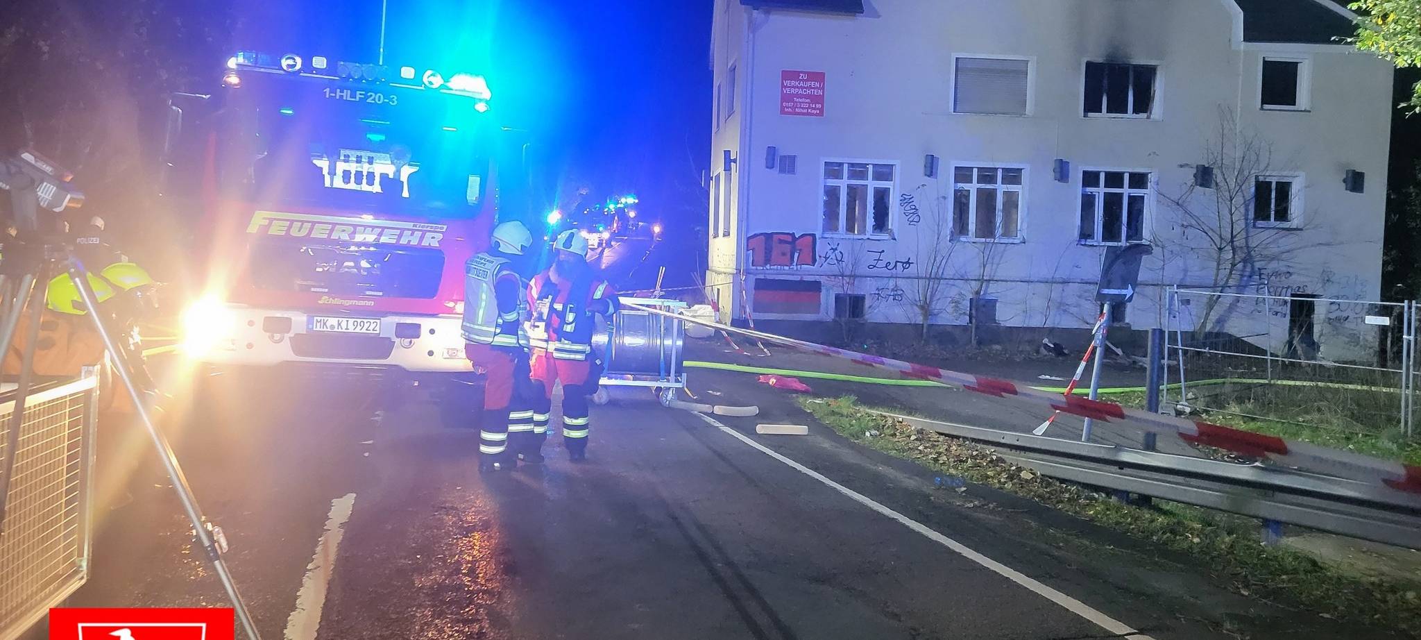 Gefahrguteinsatz in Kierspe an Halloween