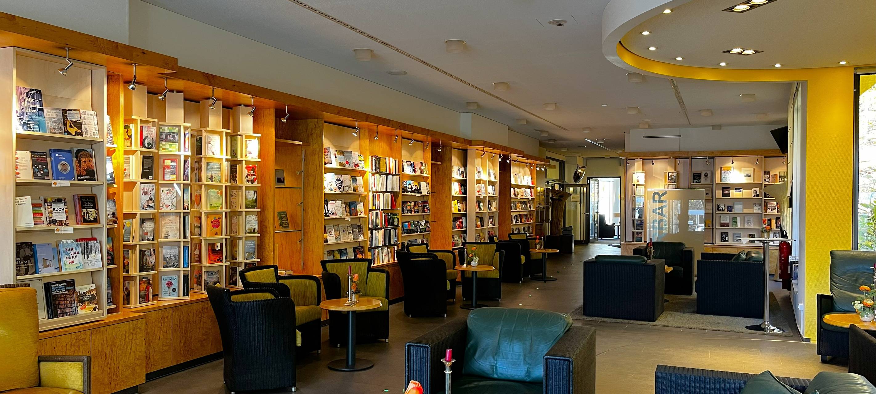 Foyer Literaturhotel Iserlohn im Stadtwald.