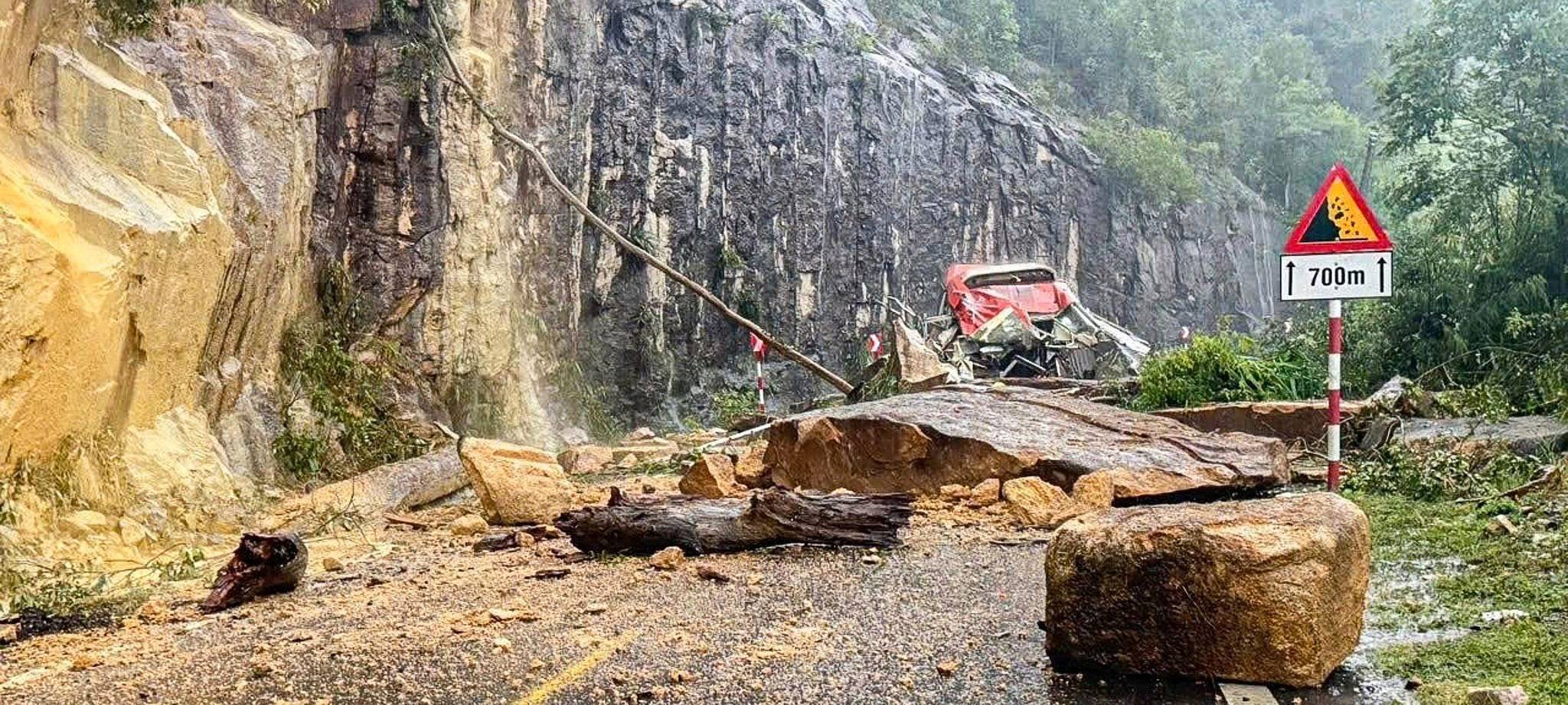 Erdrutsch in Vietnam