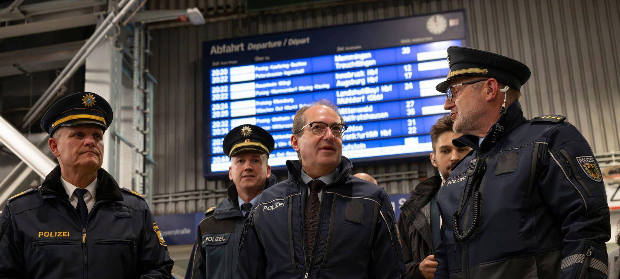 Bundespolizei kontrolliert gewaltbelastete Bahnhöfe
