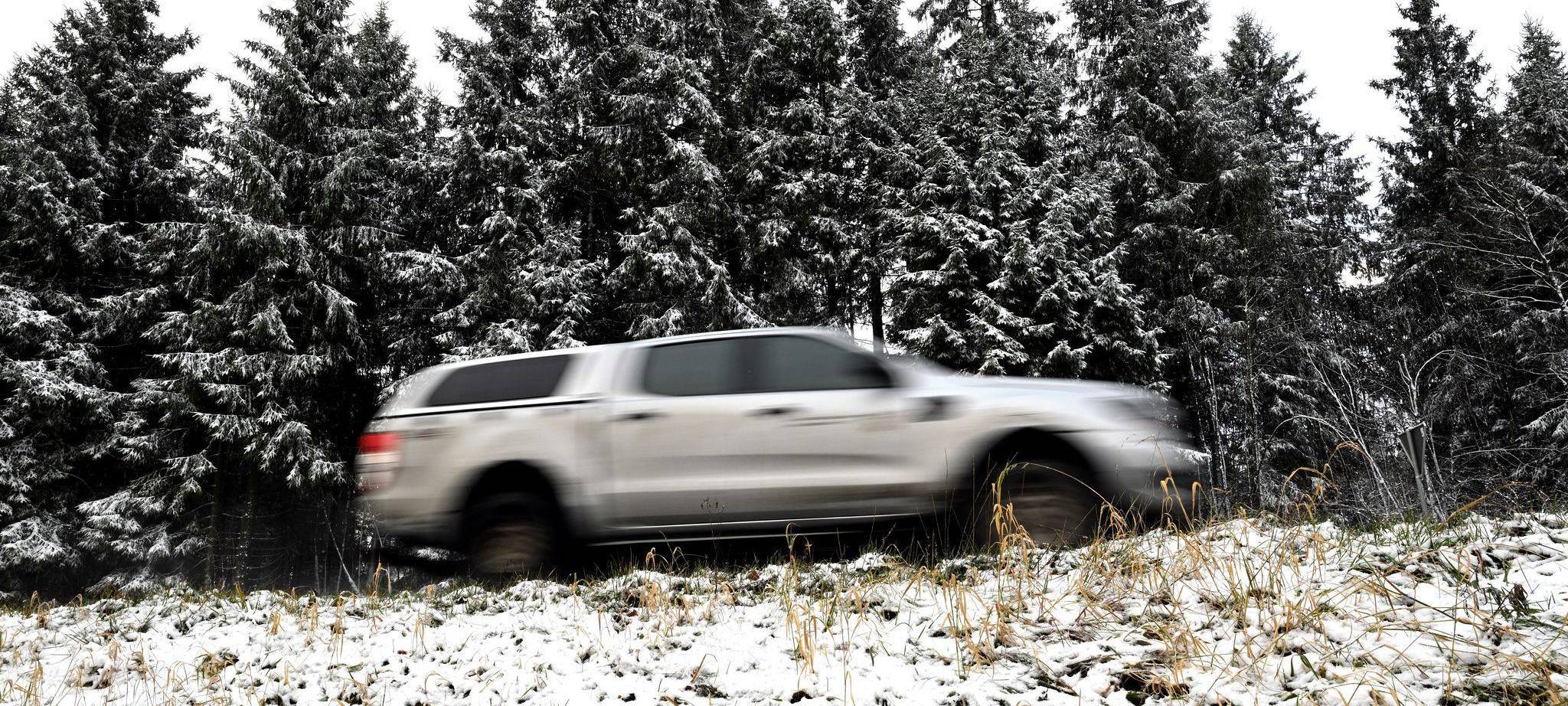 Erster Schnee im Sauerland