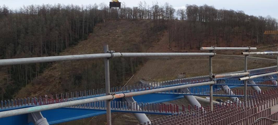 Vollsperrung an der Talbrücke Rahmede: Nächste Stahlhochzeit in Lüdenscheid steht bevor