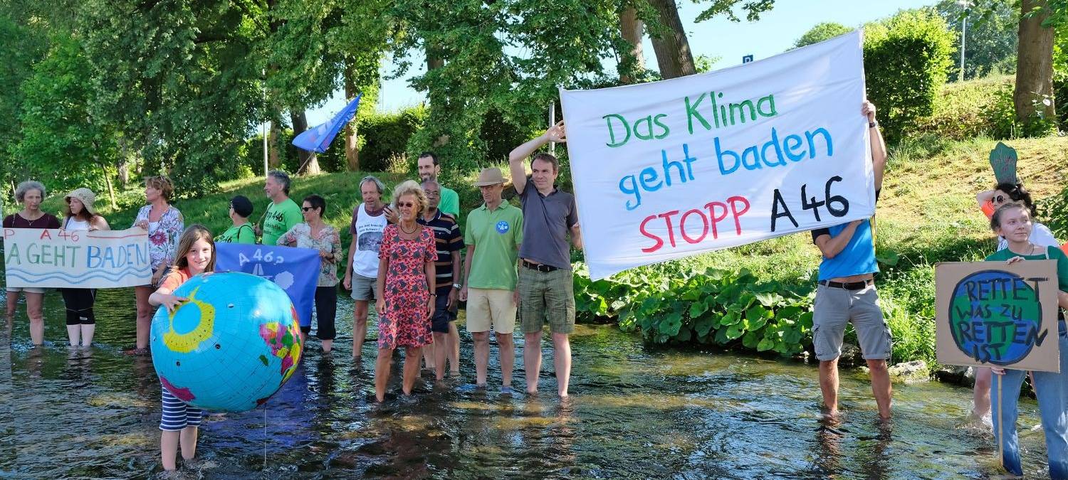 30 Jahre GigA: Widerstand gegen den Bau der A46