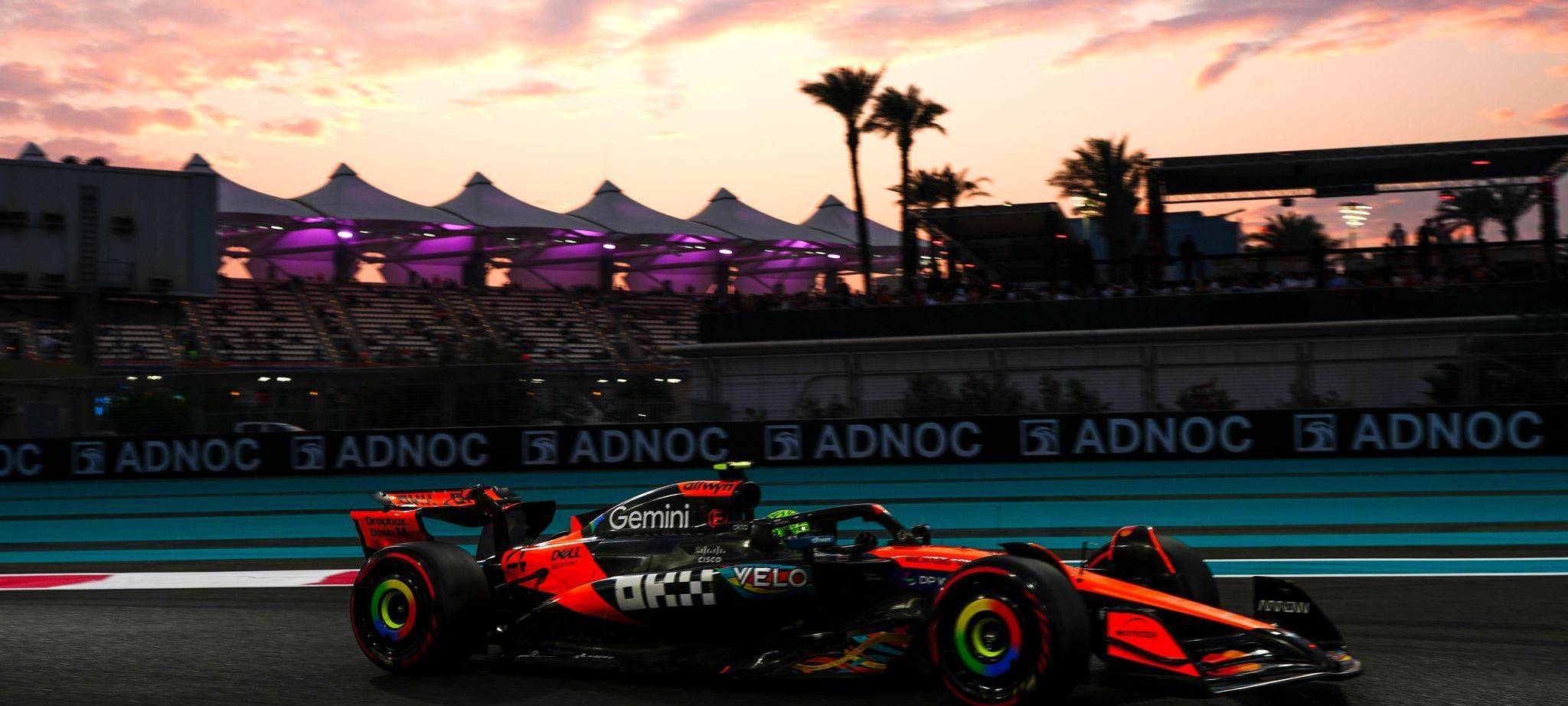 Vor dem Großen Preis von Abu Dhabi