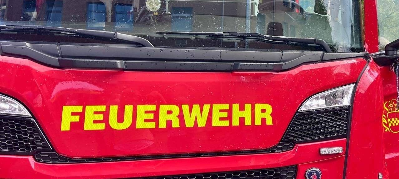 Feuer in Lüdenscheid-Brügge
