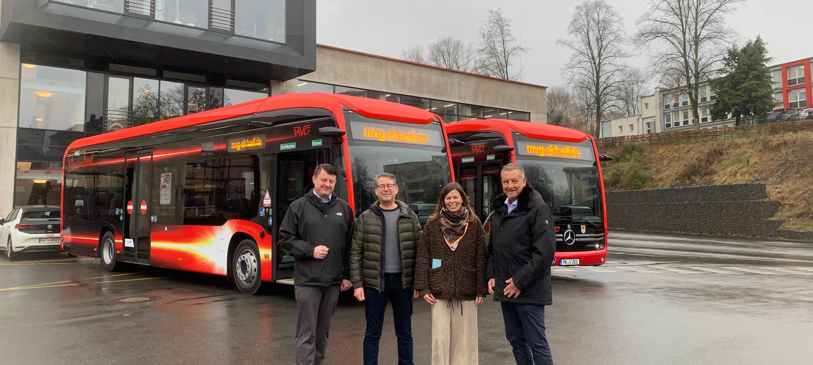 Erste E-Busse im Märkischen Kreis