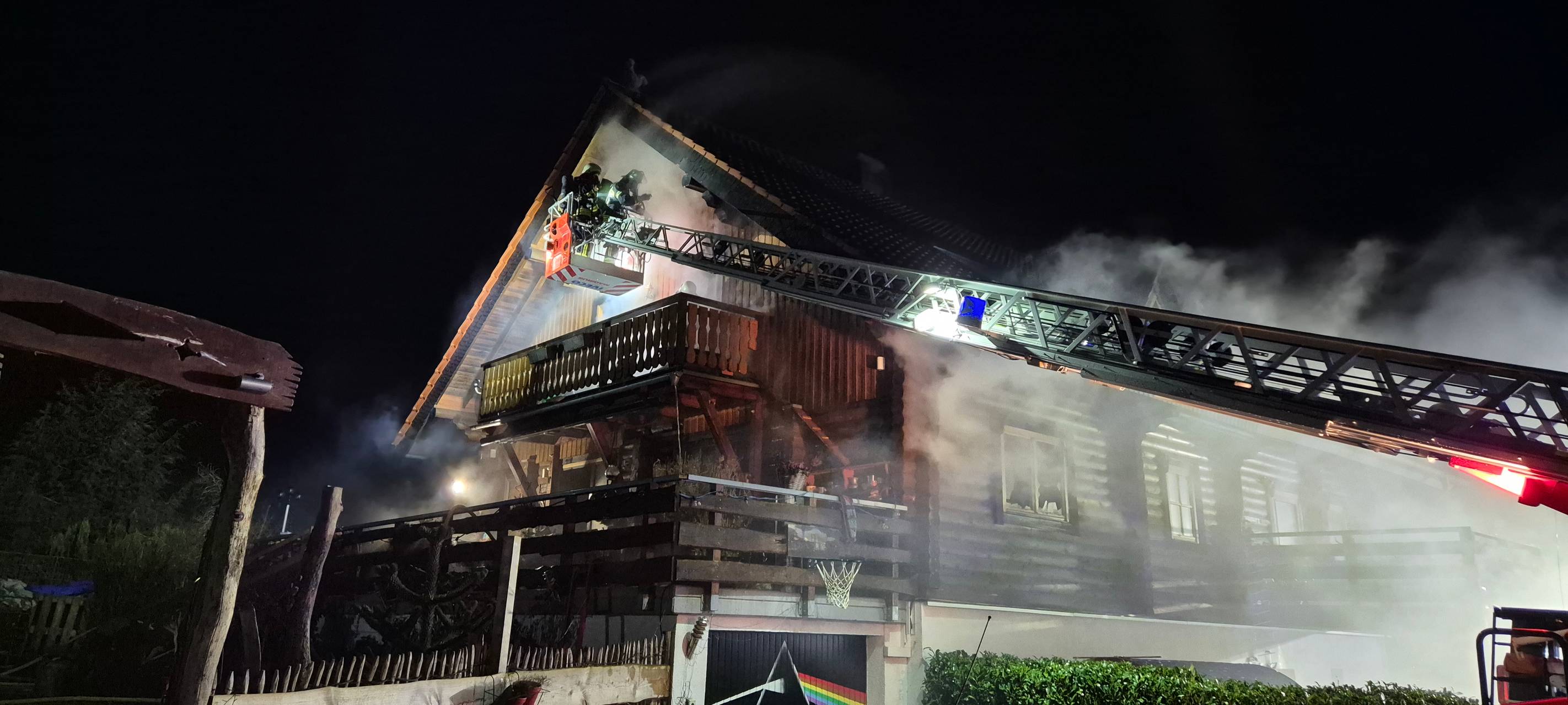 Großbrand in Schalksmühle