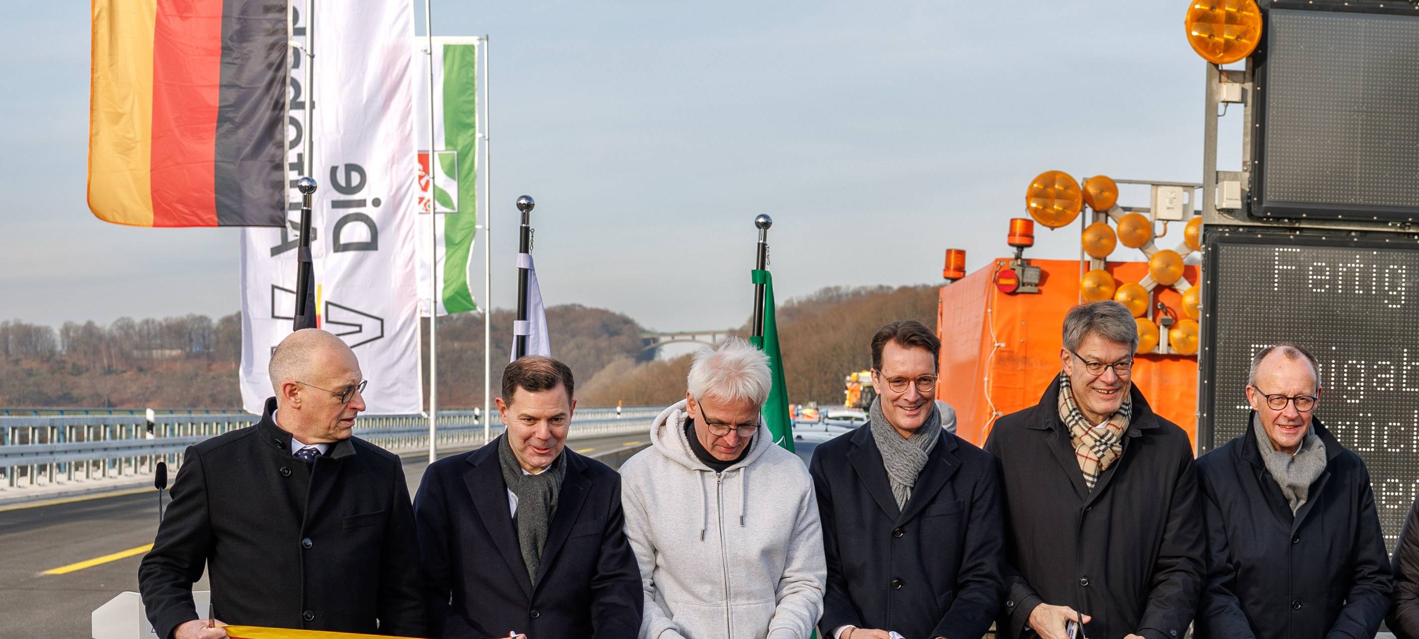 Einweihung der A45-Rahmedetalbrücke: Meilenstein für Deutschland