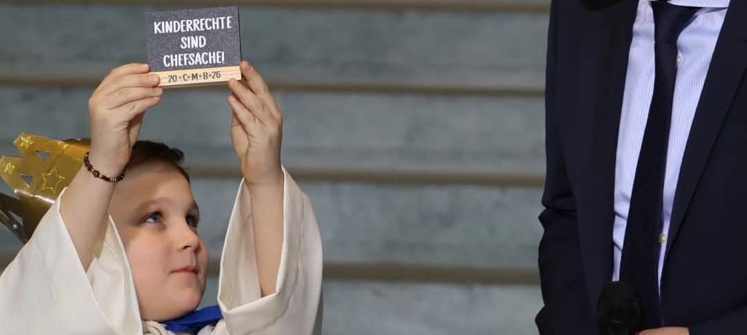 Lüdenscheider Sternsinger im Kanzleramt