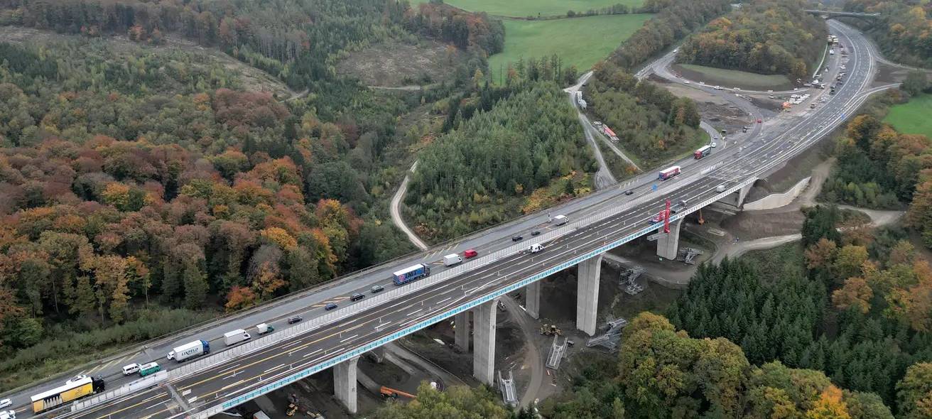 A45-Brücke bei Lüdenscheid: Sprengung im Januar