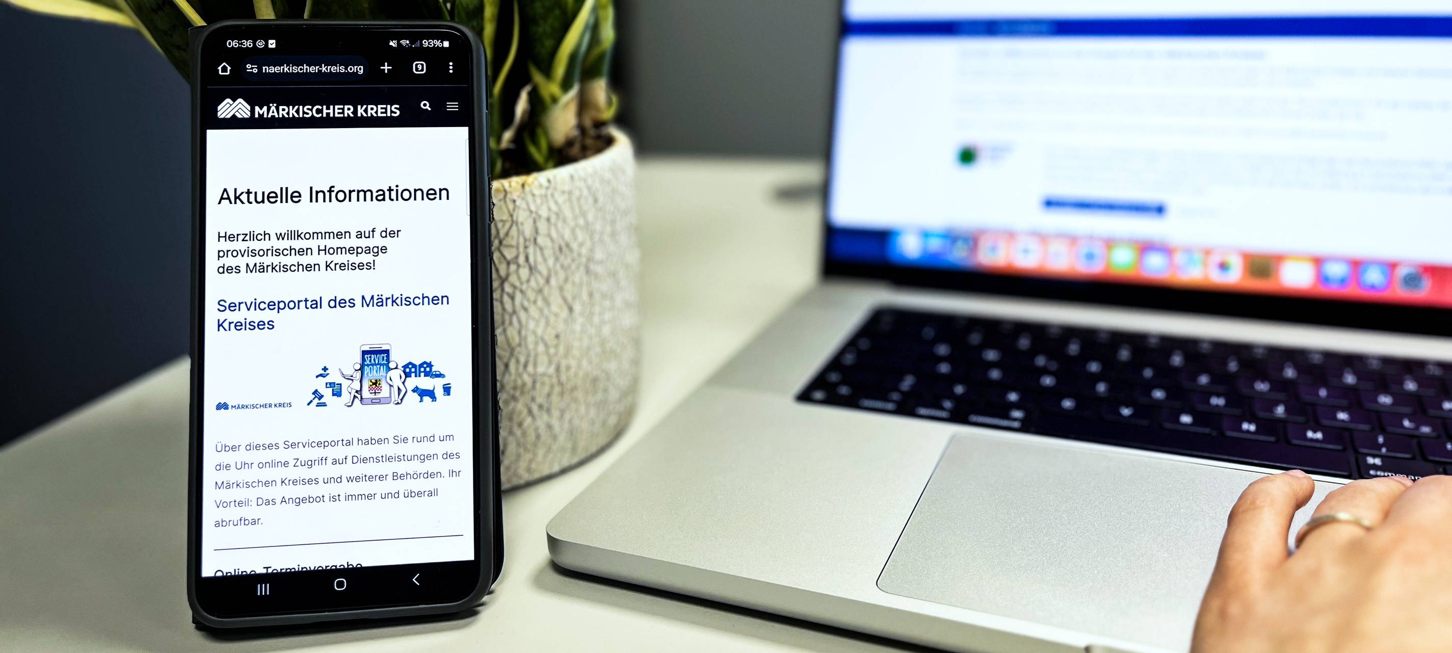 Digitalisierung im Märkischen Kreis über Bundesportal "einfachmachen"