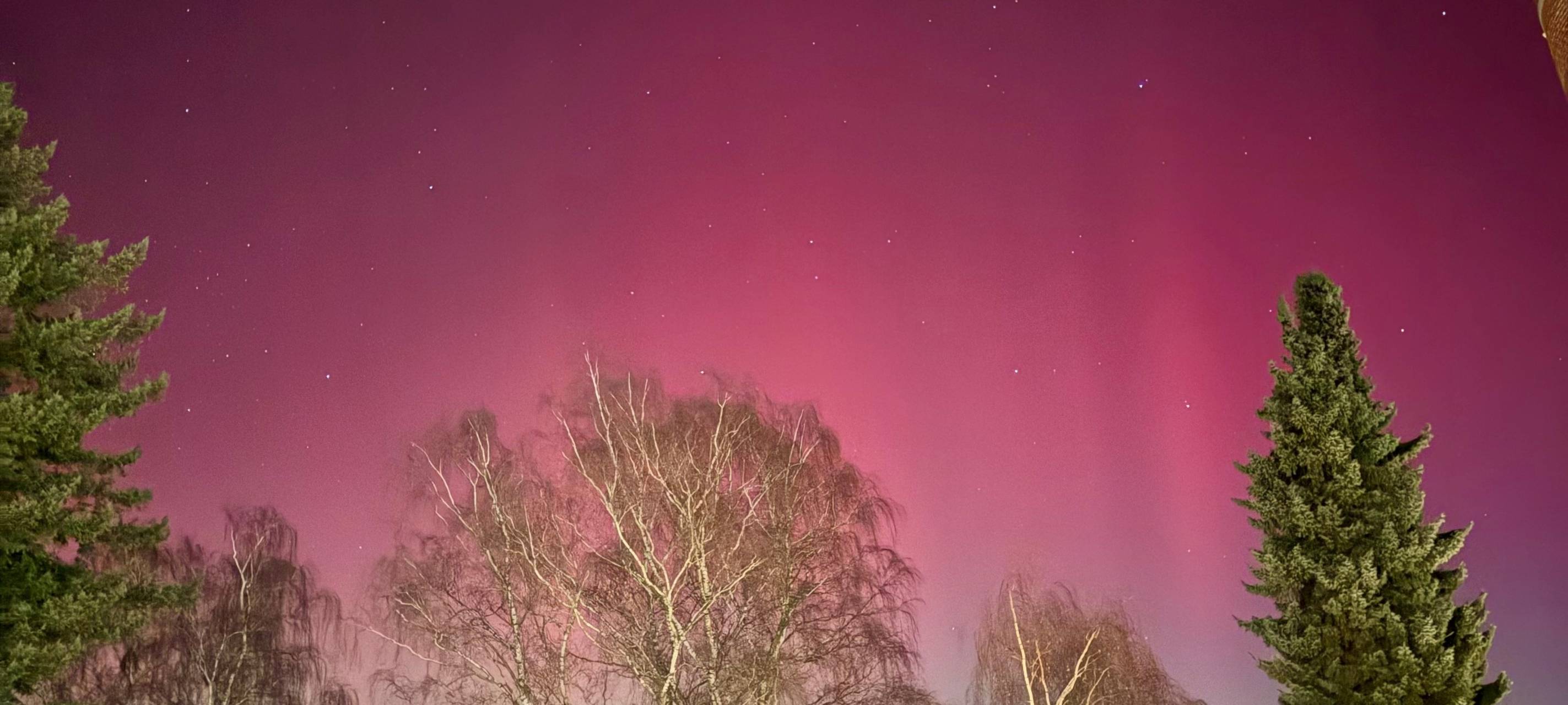 Sonnensturm bringt Polarlichter in den Märkischen Kreis