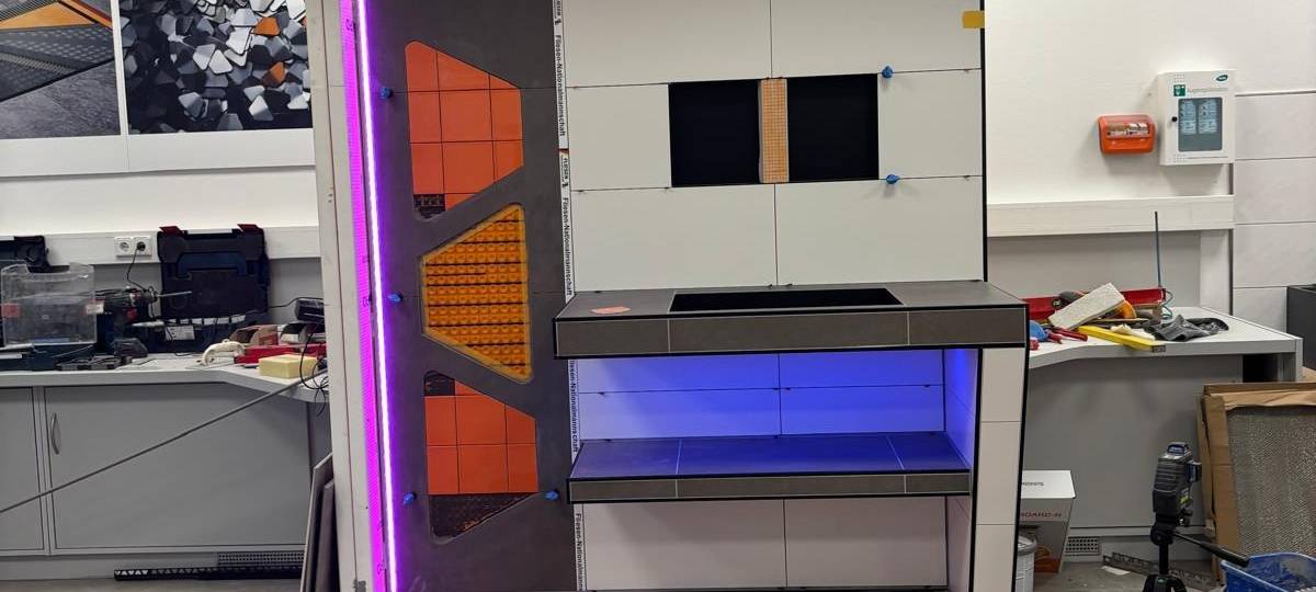 Fliesen-Nationalmannschaft trainiert in Iserlohn