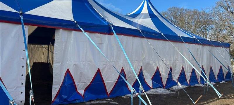 Zirkus Renz Lüdenscheid: Neues Tierzelt dank Spenden