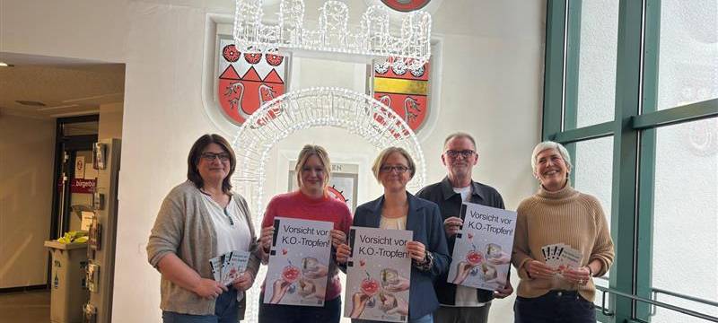 Sicherer Karneval: Menden mit Kampagne gegen K.O.-Tropfen