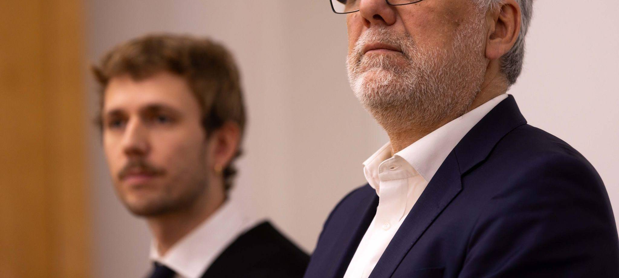 Verhandlung Streit zum sogenannten Schabowski-Zettel