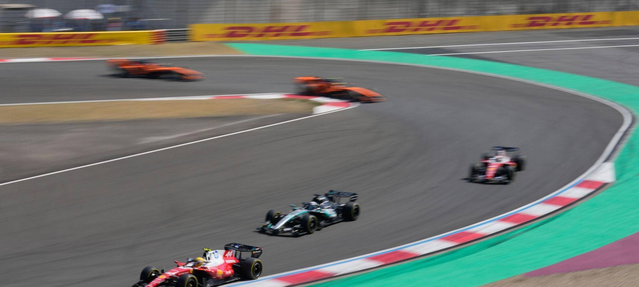 Vor dem Großen Preis von China