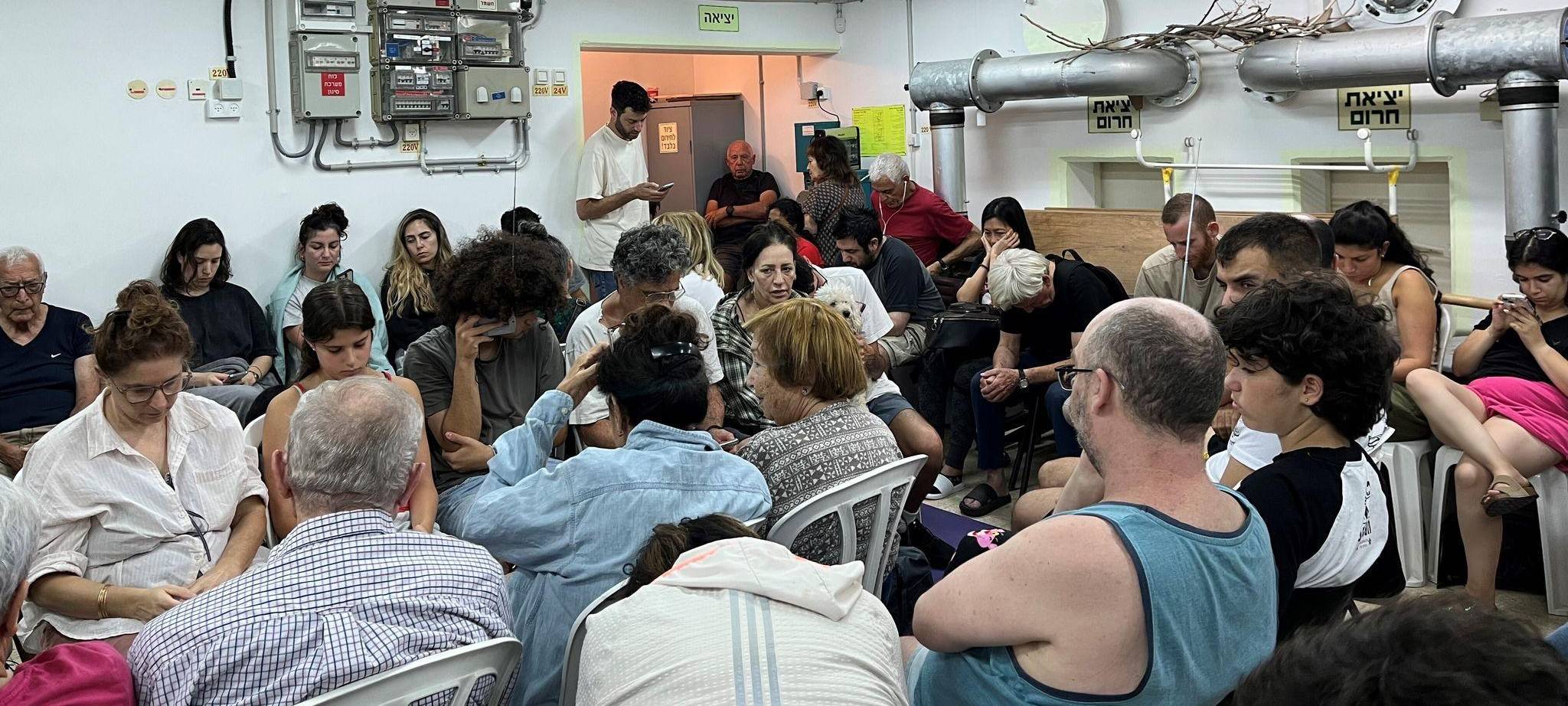 Nahostkonflikt - Tel Aviv - Luftschutzbunker