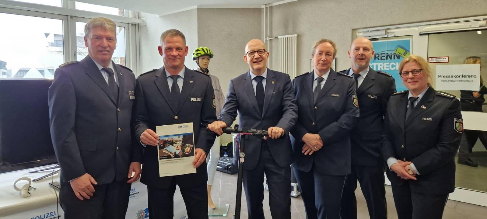 Neue Präventionsmaßnahmen im MK wegen E-Scooter-Unfällen