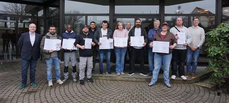 Zehn neue Maler-Fachkräfte im MK