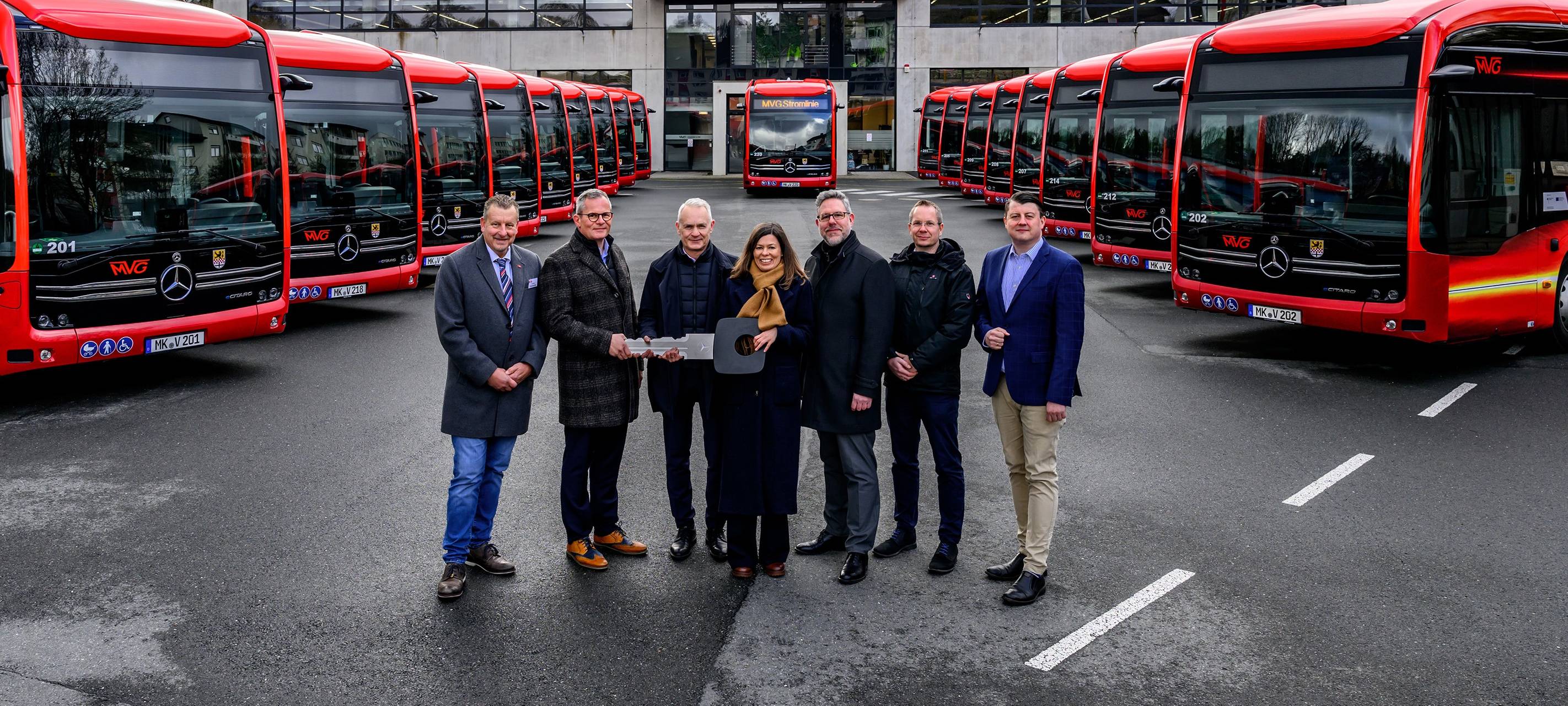 MVG startet Antriebswende: 20 E-Busse im Einsatz